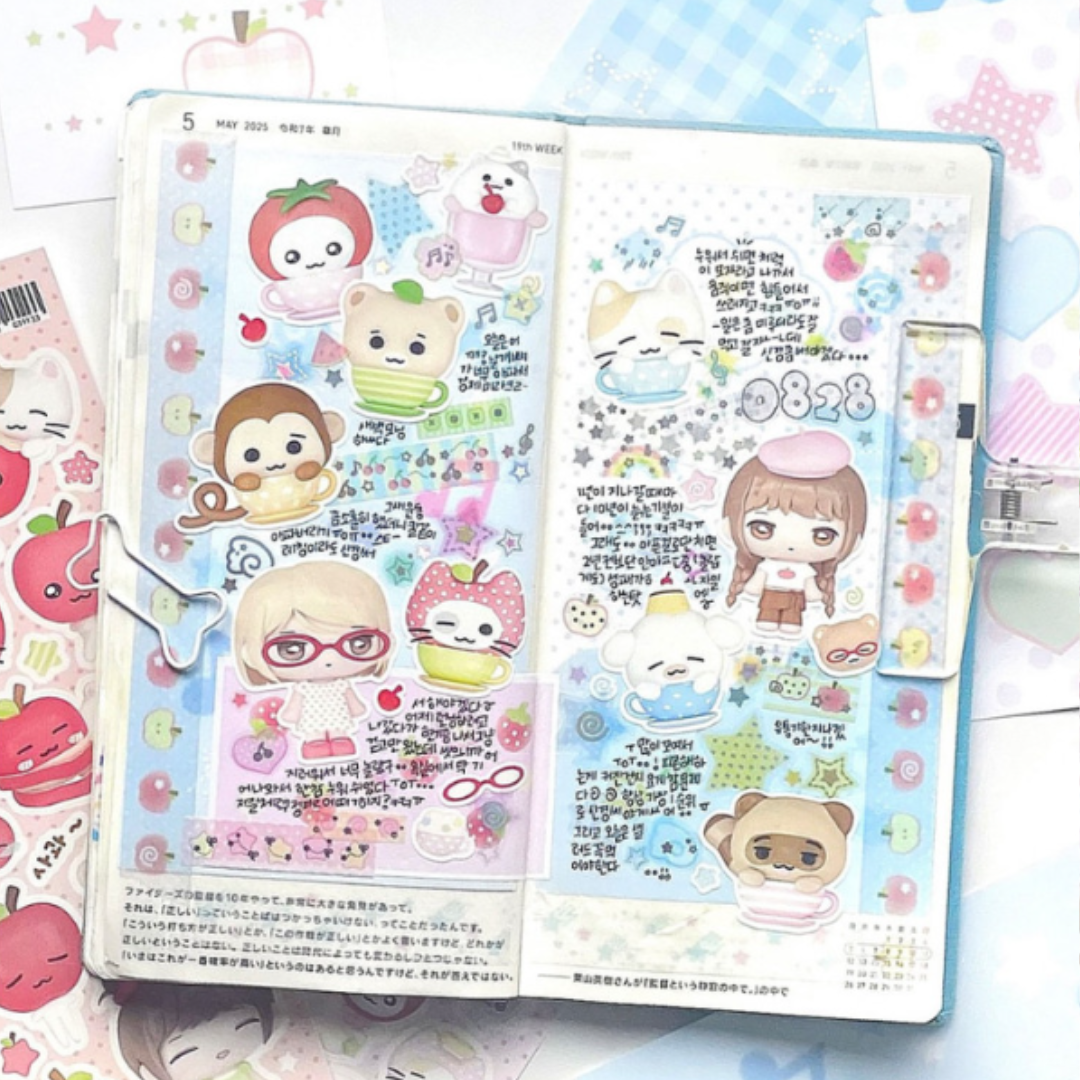 Moii ttoi Character Sticker Pack
