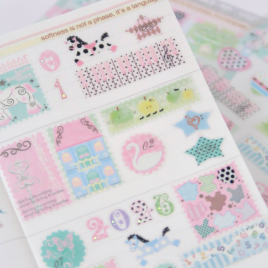 Pearly Button Quiet Little World Sticker
