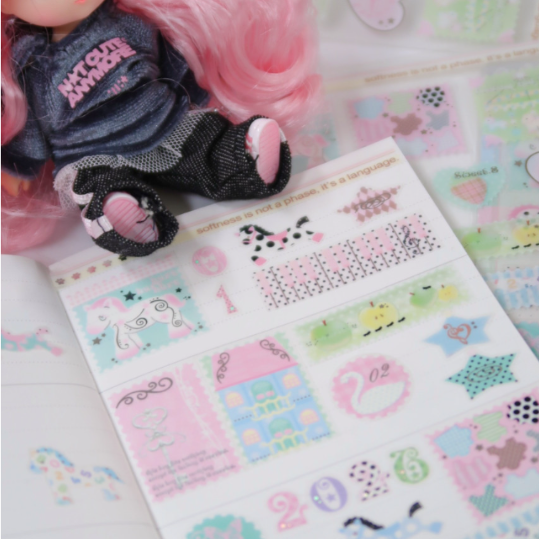 Pearly Button Quiet Little World Sticker