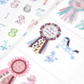 Pearly Button Baby Pastel Pony Sticker