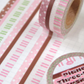 Pearly Button Piano Three-Bar Masking Tape (2 vars)