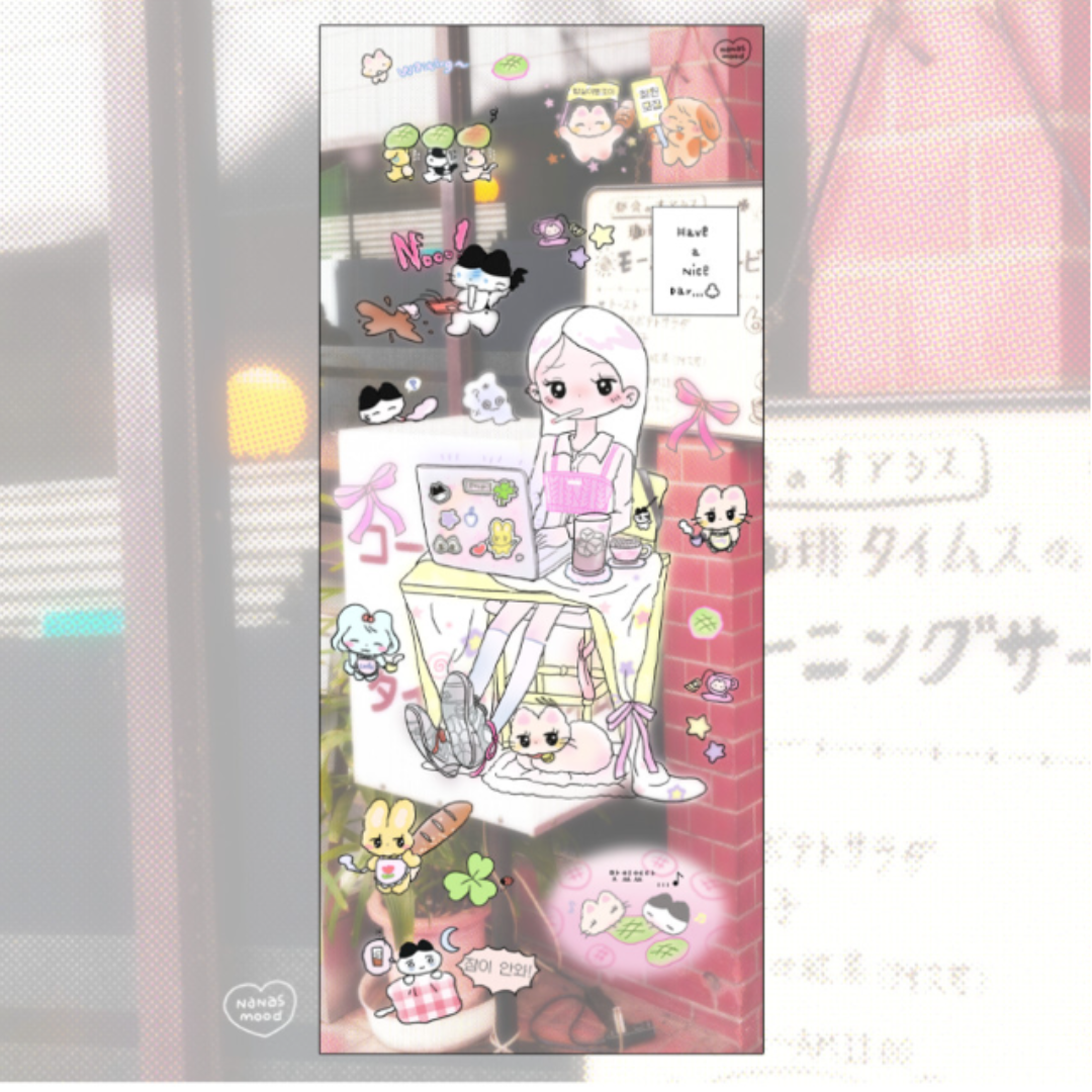 Nanasmood Have a Good Time Sticker
