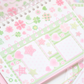 Pearly Button Lucky Pop Clover Deco Sticker