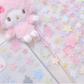 Pearly Button Fluffy Kitsch Star Felt Sticker