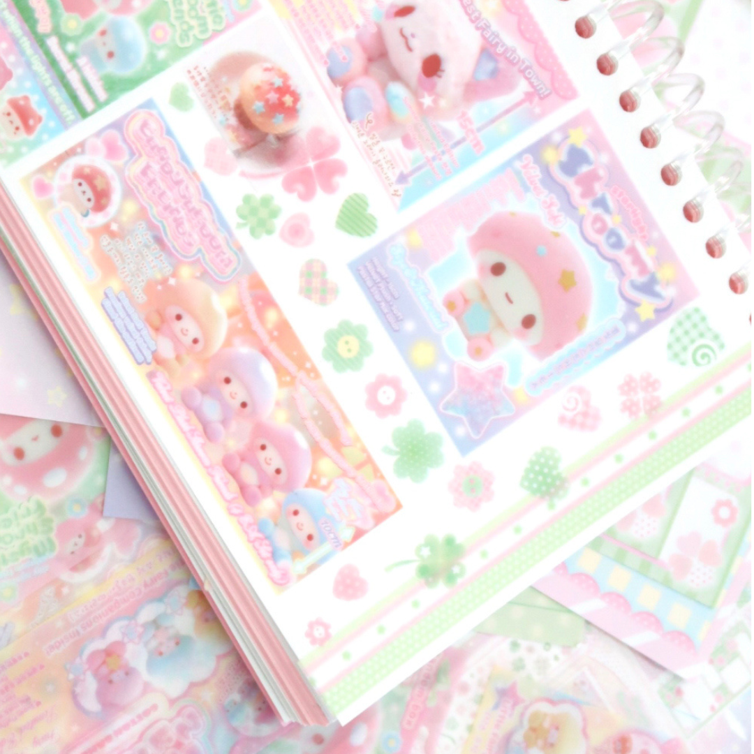 Pearly Button Fairy Toy Catalog Sticker
