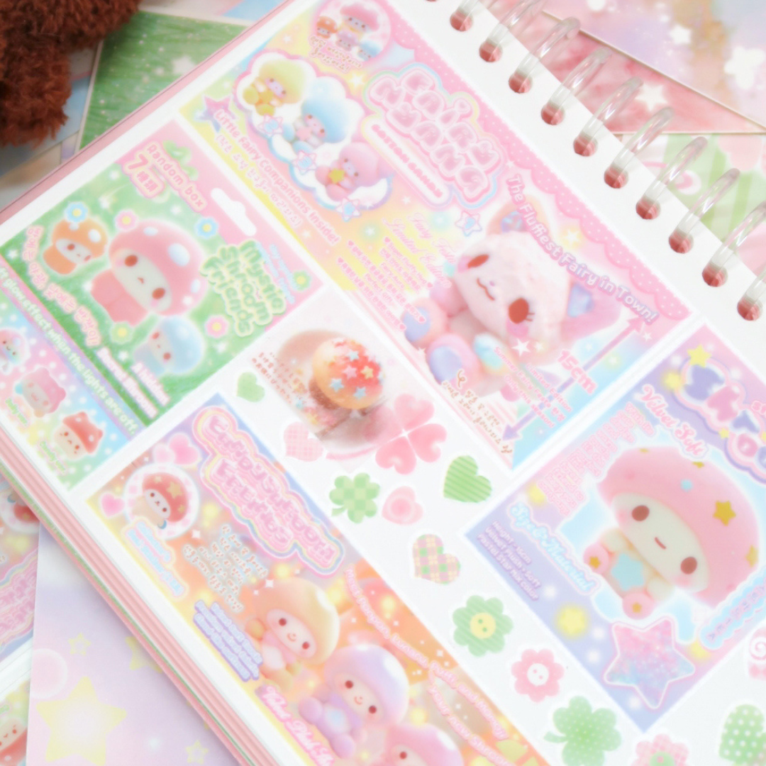 Pearly Button Fairy Toy Catalog Sticker