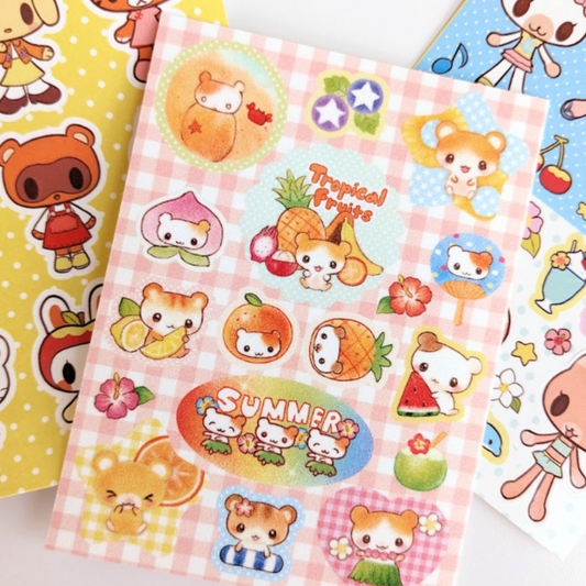 Heartwarming Club Fruit Ham Sticker