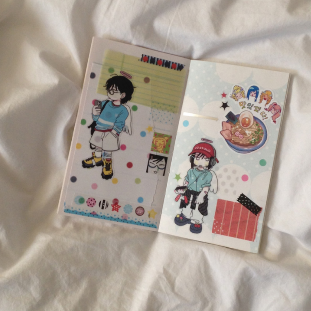 IO Studio Dot Collection Zip 3 Monthly ☘︎ Diary