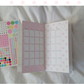 IO Studio Dot Collection Zip 3 Monthly ☘︎ Diary