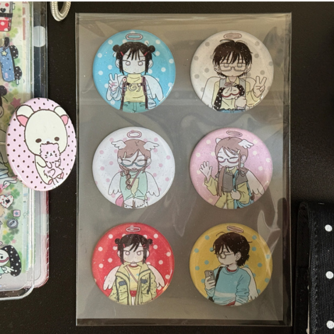 IO Character Epoxy Sticker
