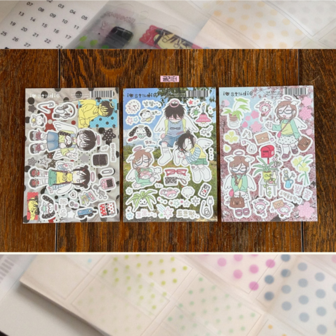 IO Studio Cherry Blossom Postman Sticker