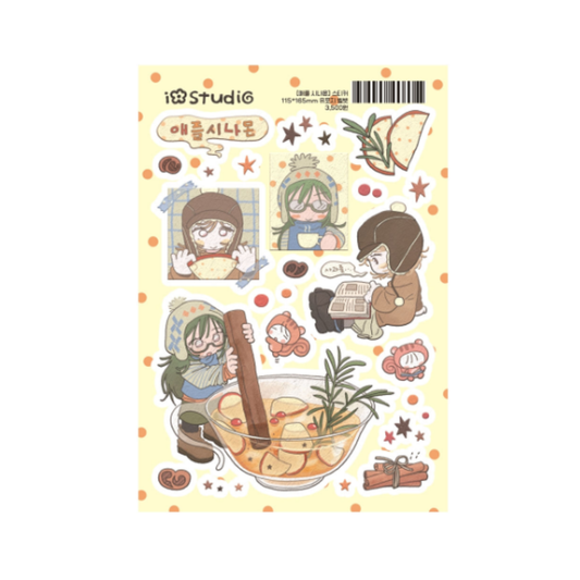 IO Studio Apple Cinnamon Sticker