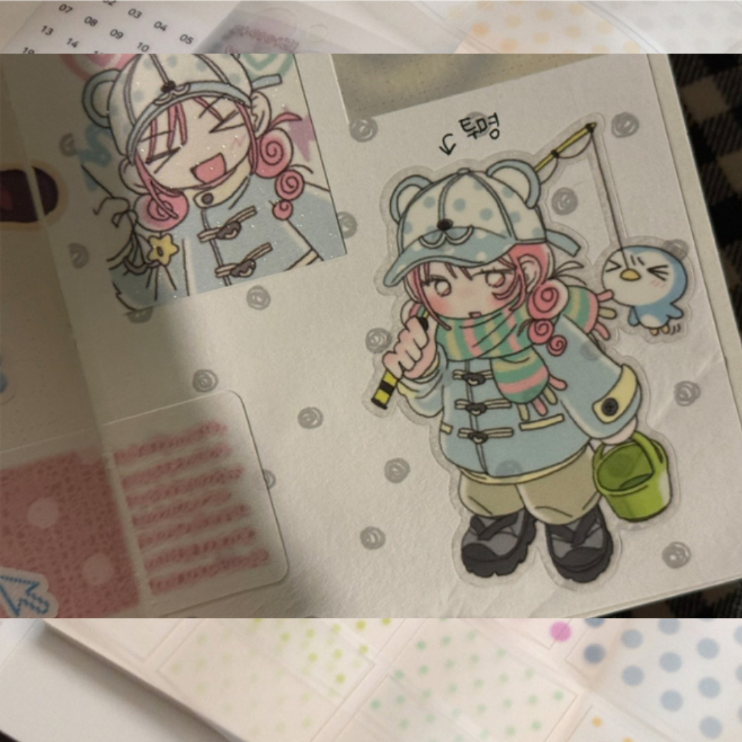 IO Studio Ice Fishing Sticker
