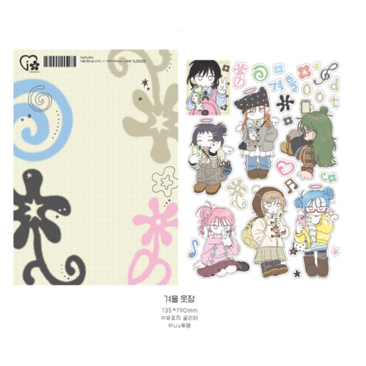 IO Studio  Winter Wardrobe Sticker