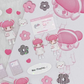 Coral Tree Music Player Sticker Sheet