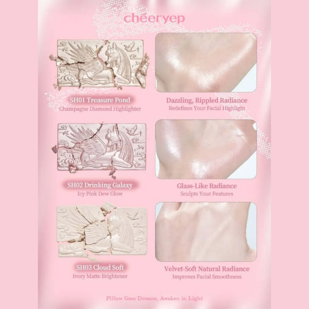 cheeryep - Pillow Gem Highlighting Powder - 3 Colors