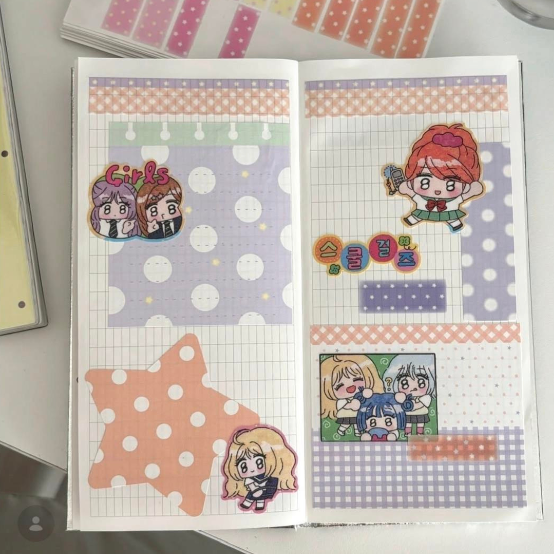 theglintof Square Note Dot memoji sticker pack