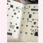 theglintof Point Mini One Silver Foil Kiss-Cut Tape