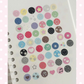 theglintof Point Mini One Silver Foil Kiss-Cut Tape