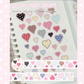 theglintof Point Love Cute Heart  Kiss-Cut Tape