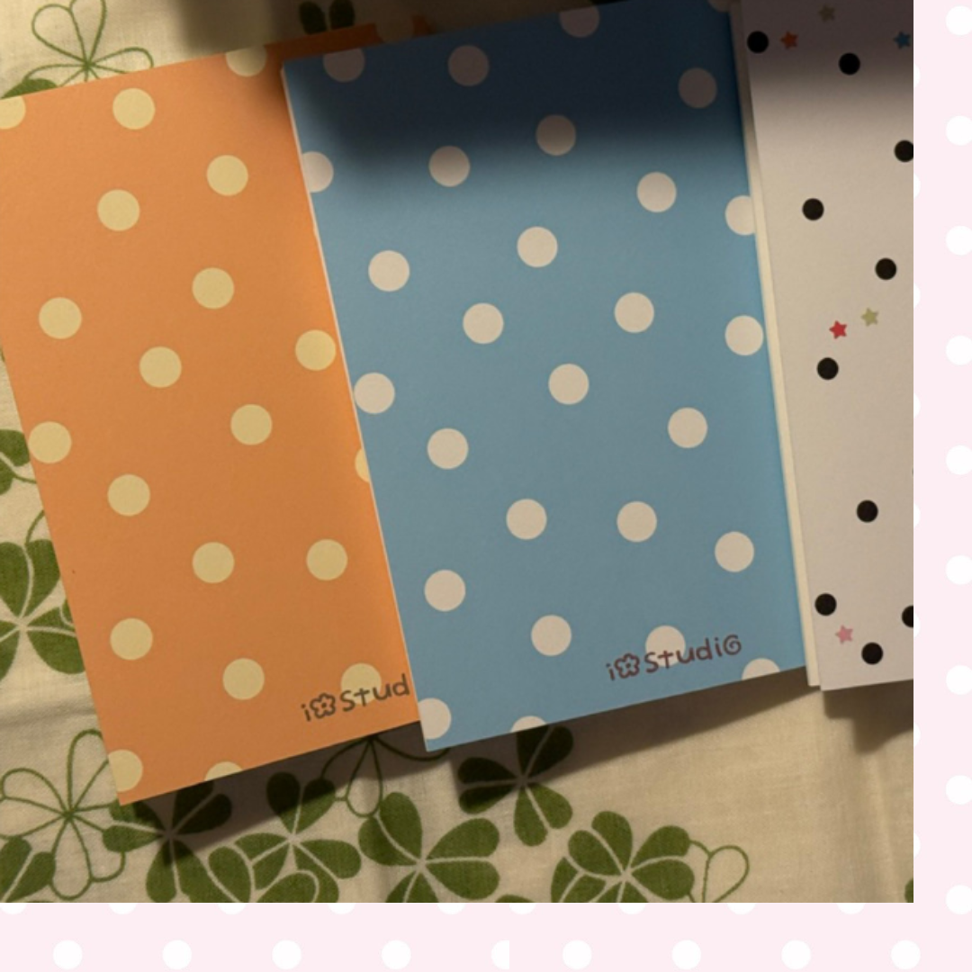 IO Studio Small Character Paper NoteBook (3 vars)