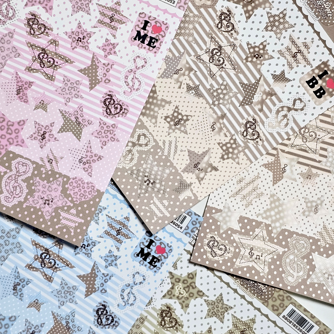 Hipromland Bambi Leopard Star Sticker [6 vars]