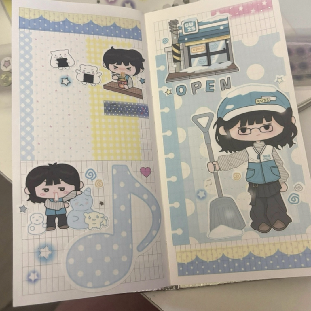 theglintof Pattern Mix Dot memoji sticker pack