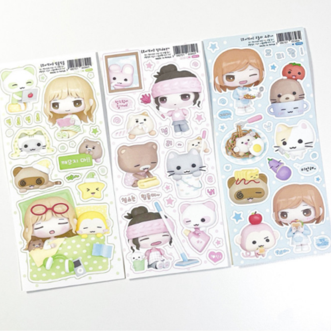 Moii ttoi  I Love Home Sticker Pack