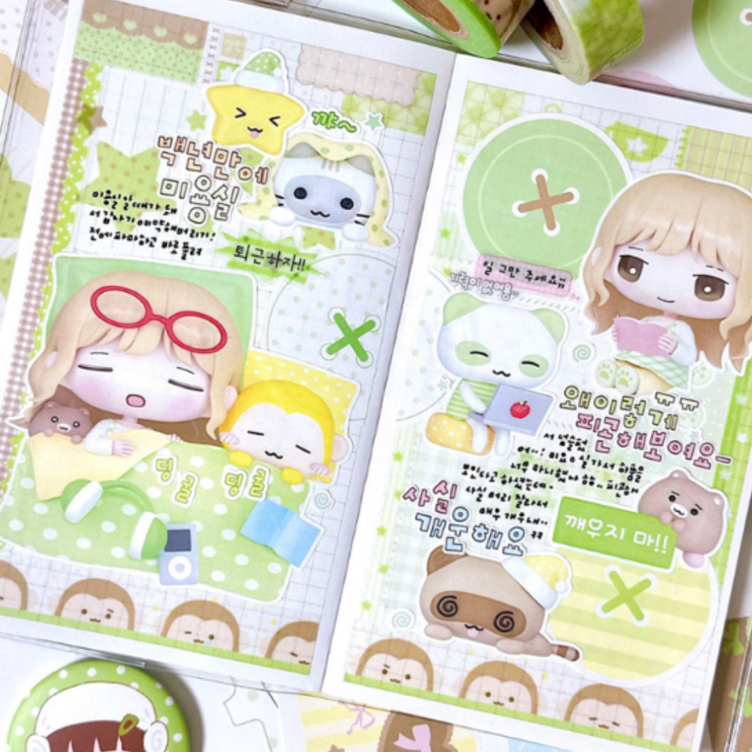 Moii ttoi  I Love Home Sticker Pack