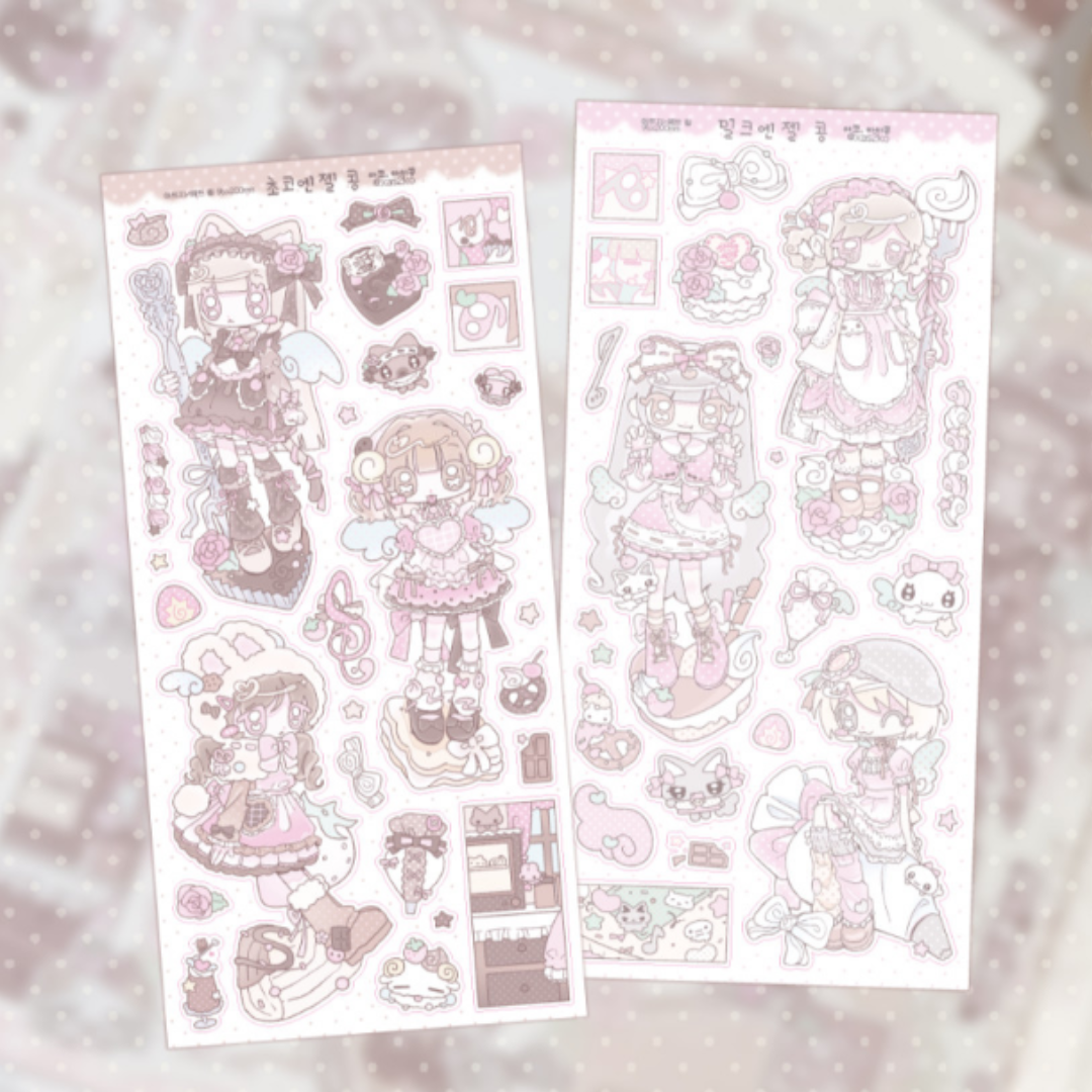 Ako, Aikong Angel pastel Sticker (2 vars)