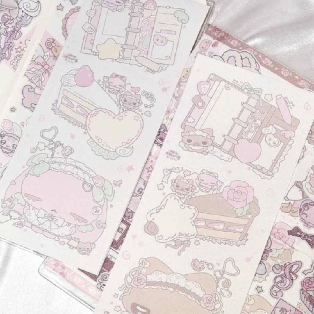 Ako, Aikong Sweet Bite Pastries Sticker (2 vars)