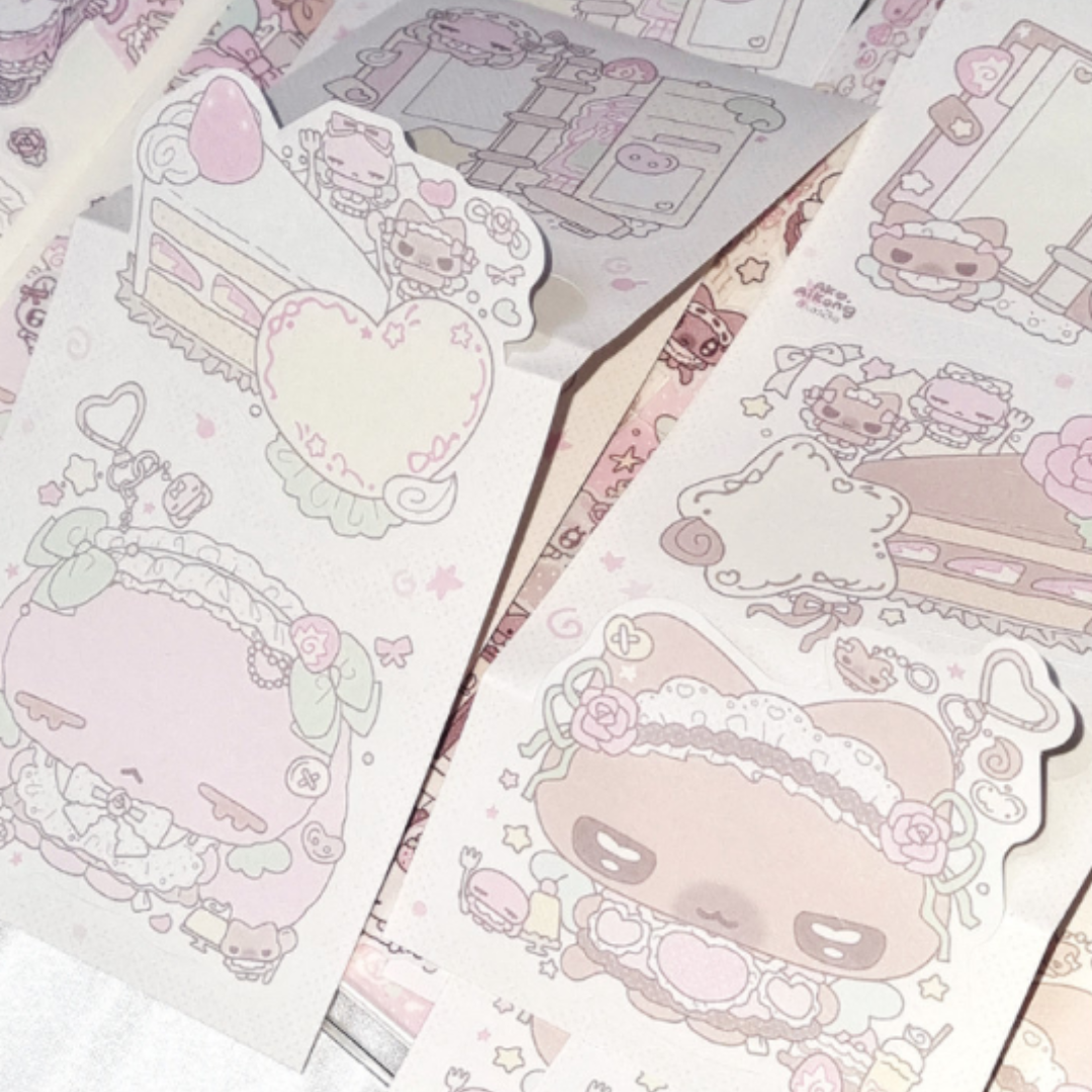 Ako, Aikong Sweet Bite Pastries Sticker (2 vars)