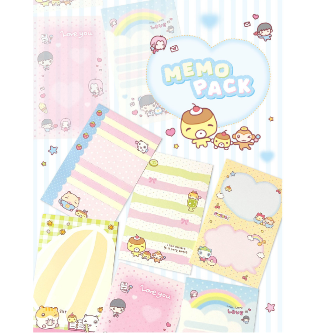 JHove Studio Kitty Mini Letter Memoji Sticker Pack