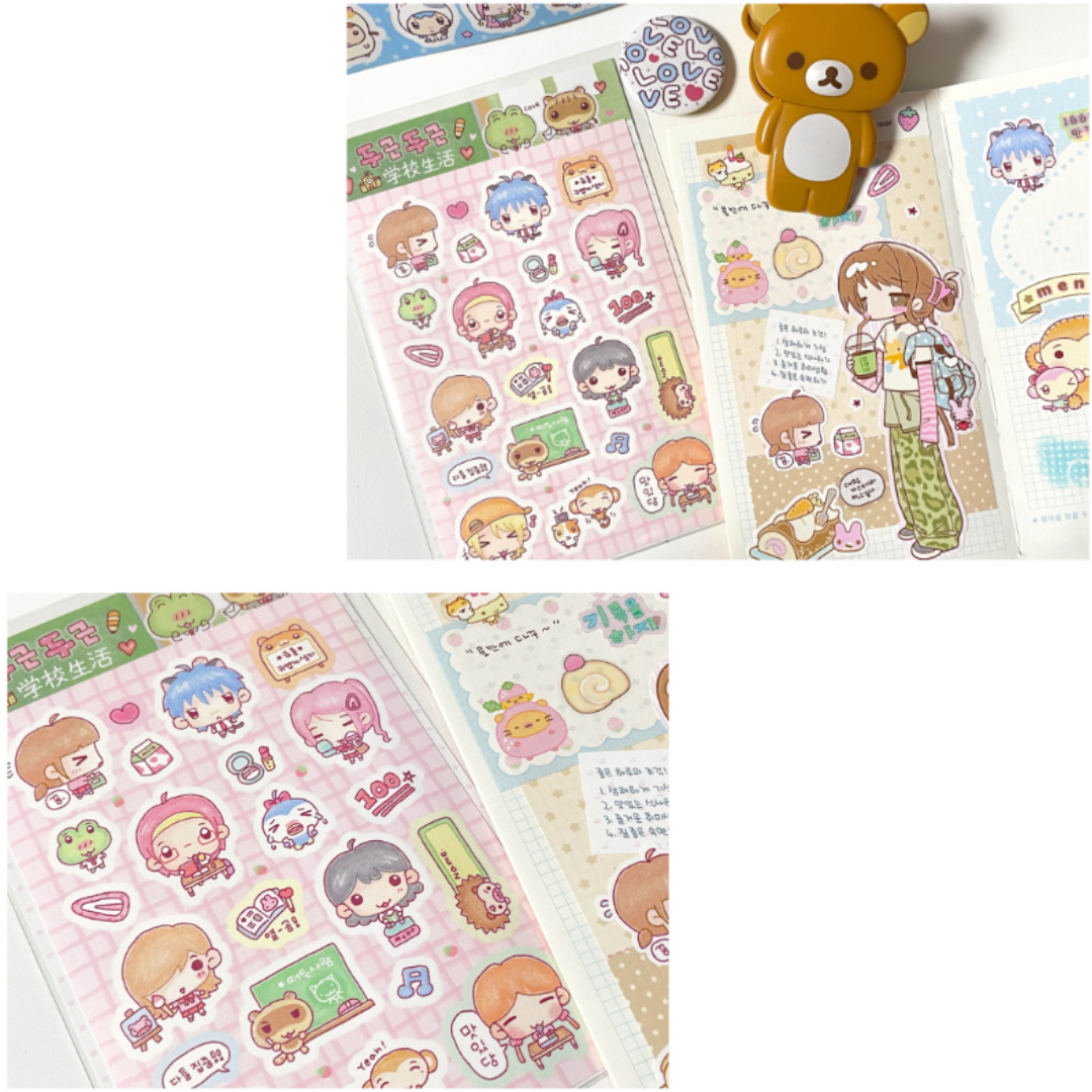 JHove Studio Heart-Pounding School Life Sticker