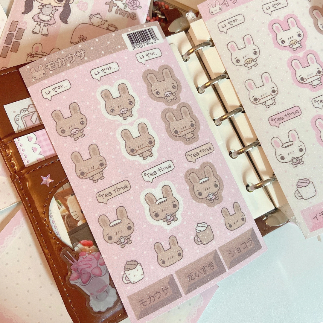 Love Things Bunnies Sticker (2 vars)