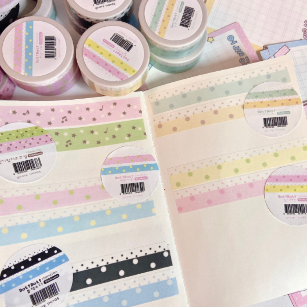 Love Things Polka Dot Washi Tape (4 vars)
