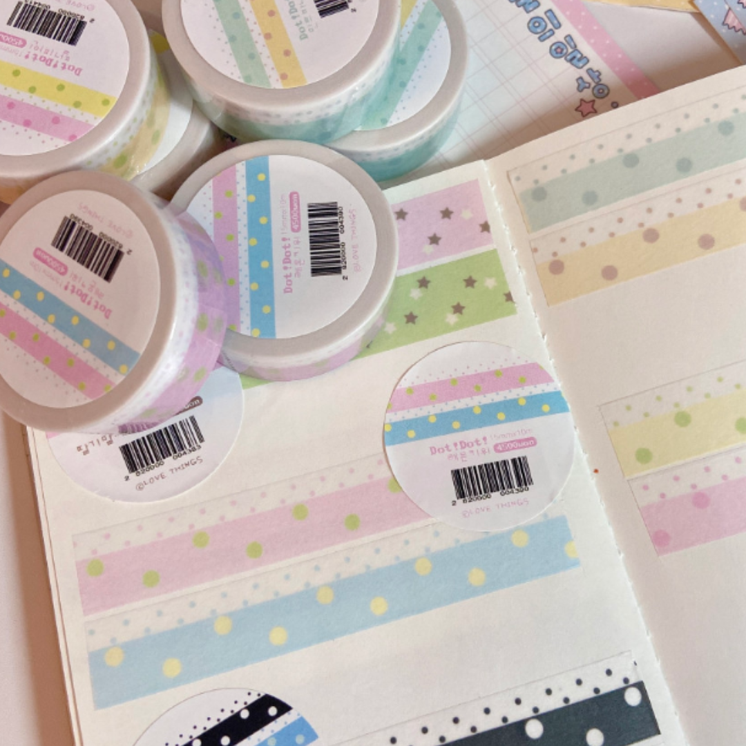 Love Things Polka Dot Washi Tape (4 vars)