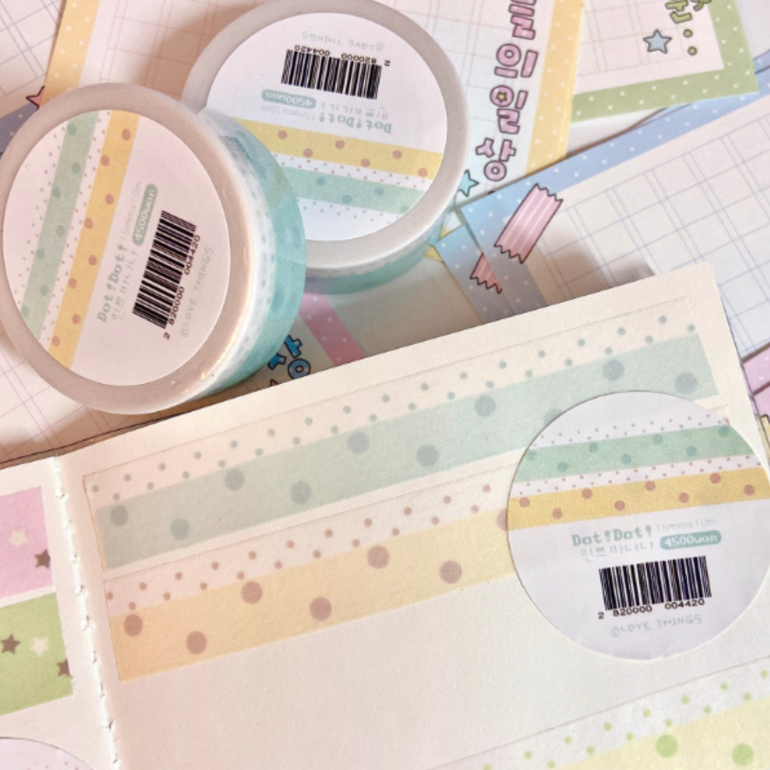 Love Things Polka Dot Washi Tape (4 vars)