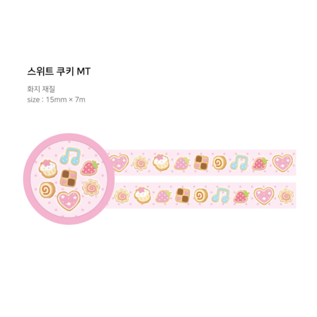 Jhove Studio Sweet Cookie Matte Washi Tape