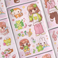 Pink Rue Notes and Clover Girls Sticker (2 vars)