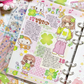Pink Rue Notes and Clover Girls Sticker (2 vars)