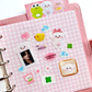 Pink Rue Animal Sticker Sheet (3 vars)
