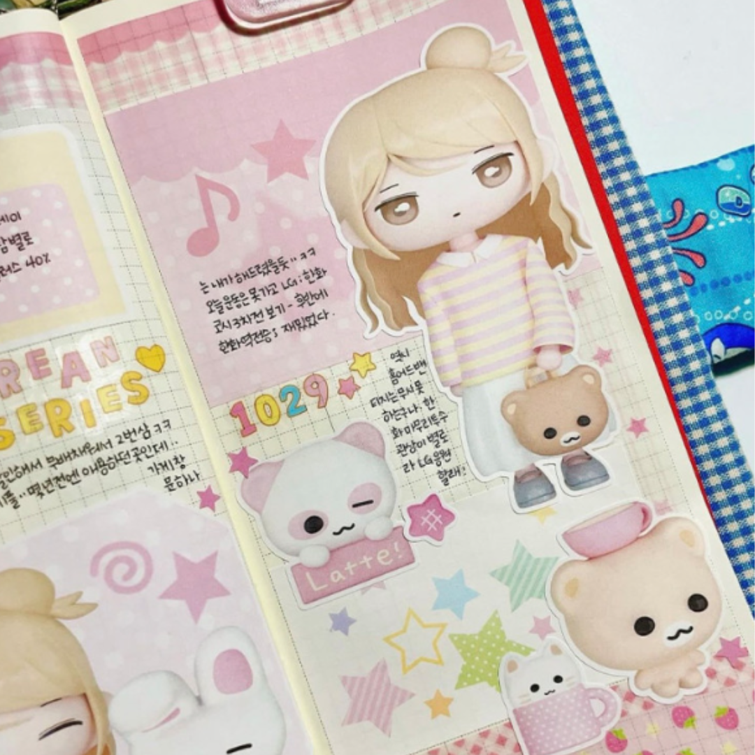 Moii ttoi Dreamland Memo Sticker Pack