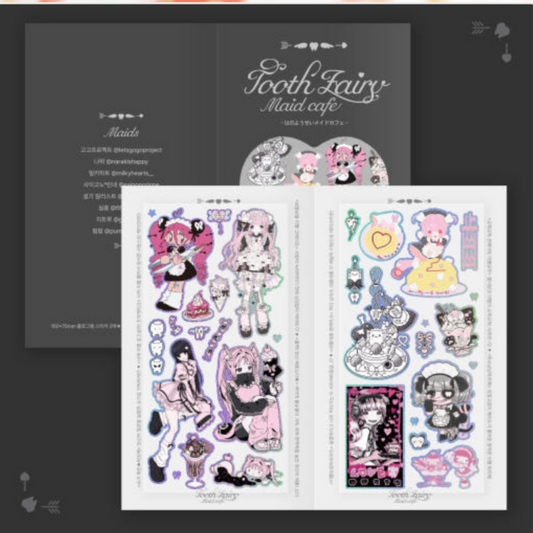 Pump Pump Tooth Fairy Collaboration Sticker Pack