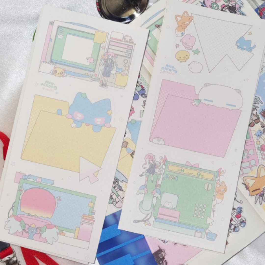 Ako, Aikong Click Future Paper Sticker (2 vars)