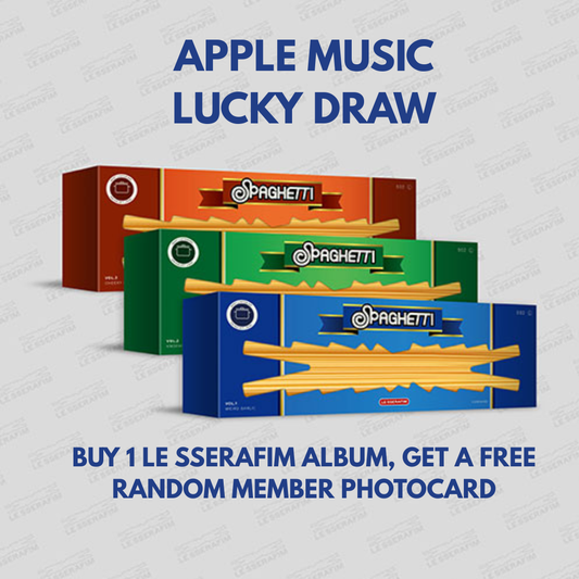 LE SSERAFIM - 1st Single 'Spaghetti' Album