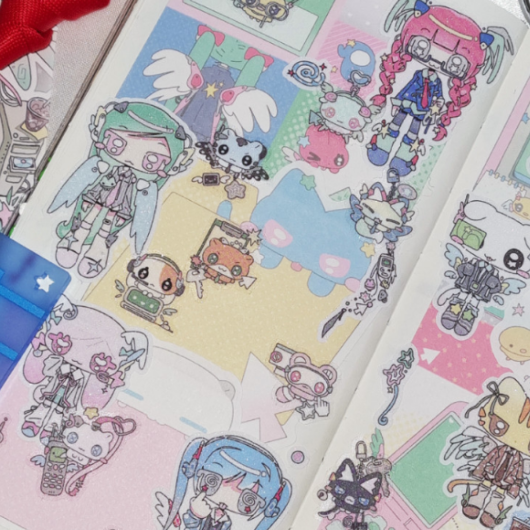 Ako, Aikong Click Future Paper Sticker (2 vars)