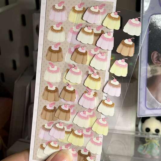 thefairyclub Fairy Chocolatier ♡ྀི Choco Flan Sticker