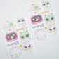 Fluffy Boo Alien Friends Sticker