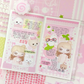 Moii ttoi Strawberry Memo Sticker Pack